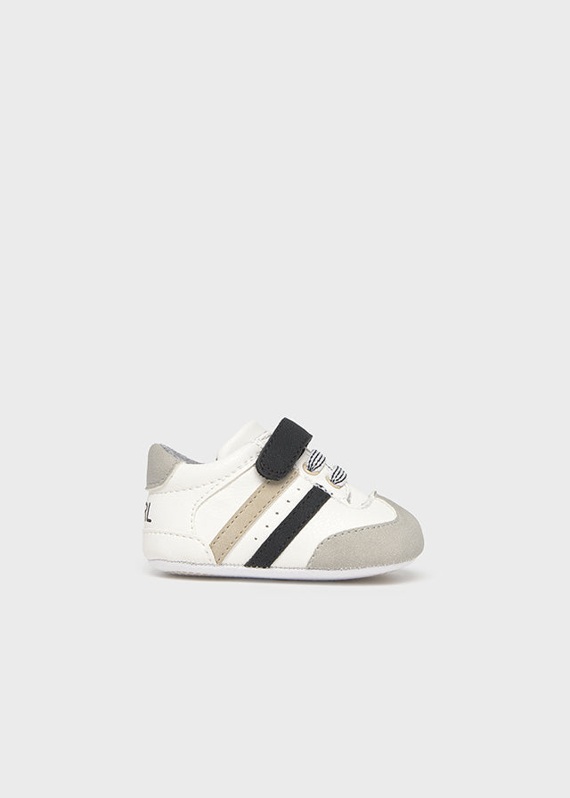 Black Stripe Baby Sneaker – Tootsie's Children's Boutique