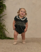 Load image into Gallery viewer, Green Elizabeth Romper