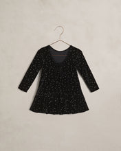 Load image into Gallery viewer, Black Rhinestone Penny Dress