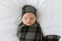 Load image into Gallery viewer, Sanders Swaddle &amp; Beanie Set
