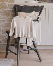 Load image into Gallery viewer, Heathered Oatmeal Rib Knit Set
