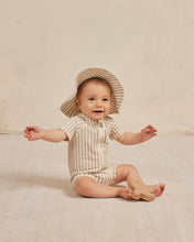 Load image into Gallery viewer, Ash Stripe One Piece Swimsuit