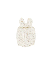 Load image into Gallery viewer, Fleur Ribbed Ruffle Romper