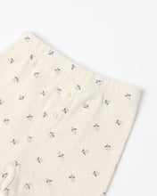 Load image into Gallery viewer, Blue Ditsy Pointelle Top & Legging Set