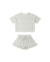 Load image into Gallery viewer, Blue Ditsy Mosie Set