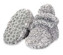 Load image into Gallery viewer, Heather Grey Furry Booties