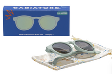 Load image into Gallery viewer, Seafoam Blue Polarized Keyhole Sunglasses
