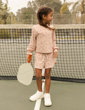 Load image into Gallery viewer, Pink Daisy Scoop Long Sleeve