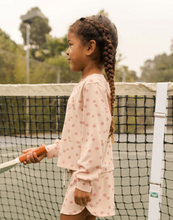 Load image into Gallery viewer, Pink Daisy Scoop Long Sleeve