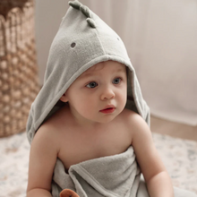 Load image into Gallery viewer, Dinosaur Bath Towel