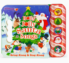 Load image into Gallery viewer, Holly Jolly Santa Songs Book