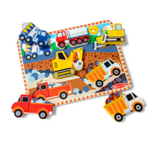 Load image into Gallery viewer, Construction Chunky Puzzle