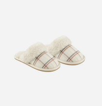 Load image into Gallery viewer, Holiday Plaid Slippers