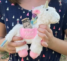 Load image into Gallery viewer, Trixie The Unicorn Tooth Fairy Stuffie