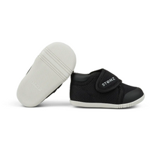 Load image into Gallery viewer, Black Cruiser Baby Shoe