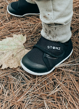 Load image into Gallery viewer, Black Cruiser Baby Shoe