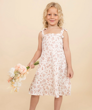 Load image into Gallery viewer, Petit Floral Organic Cotton Tiered Dress