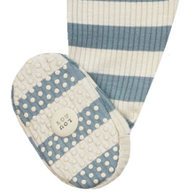 Load image into Gallery viewer, Lincoln Ribbed Zipper Footie