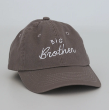 Load image into Gallery viewer, Charcoal Twill Big Brother Baseball Cap