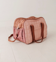 Load image into Gallery viewer, Quilted Duffel Overnight Bag
