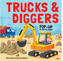 Load image into Gallery viewer, Trucks & Diggers Book