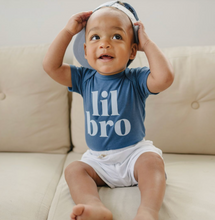 Load image into Gallery viewer, Blue Lil Bro Onesie