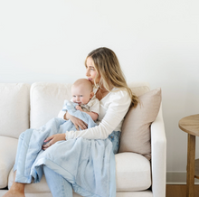 Load image into Gallery viewer, Satin Border Receiving Blanket