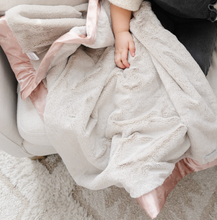 Load image into Gallery viewer, Satin Border Receiving Blanket
