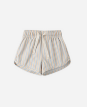 Load image into Gallery viewer, Blue & Butterscotch Stripe Swim Set