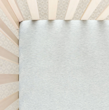 Load image into Gallery viewer, Stevie Ribbed Crib Sheet