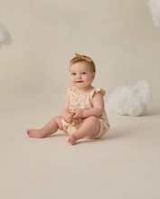 Load image into Gallery viewer, Buttercup Ribbed Ruffle Romper