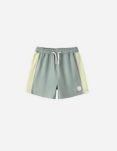 Load image into Gallery viewer, Sea Green Paneled Boardshort