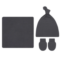 Load image into Gallery viewer, Hudson Ribbed Newborn Hat Bundle