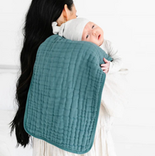 Load image into Gallery viewer, Cloud Muslin Burp Cloth - 2 Pack