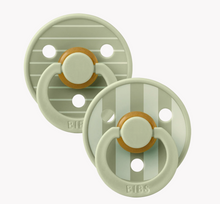 Load image into Gallery viewer, BIBS Studio Colour 2 Pack Latex Pacifiers