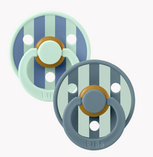 Load image into Gallery viewer, BIBS Studio Colour 2 Pack Latex Pacifiers