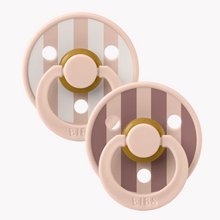 Load image into Gallery viewer, BIBS Studio Colour 2 Pack Latex Pacifiers