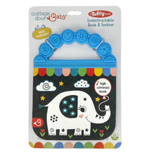 Load image into Gallery viewer, Look Look Baby Rhyme High Contrast Teether Book