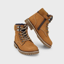 Load image into Gallery viewer, Dark Camel Leather Boot