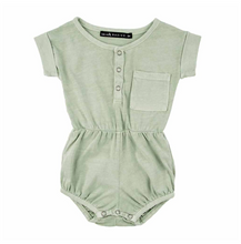 Load image into Gallery viewer, Judy Sage Shortie Romper
