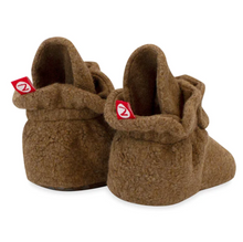 Load image into Gallery viewer, Mocha Fleece Booties
