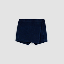 Load image into Gallery viewer, Denim Wrap Skort