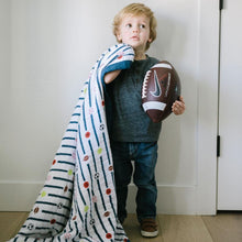 Load image into Gallery viewer, Play Ball 4-Layer Mulsin Quilt