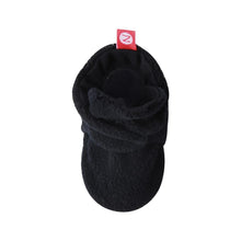 Load image into Gallery viewer, Black Fleece Gripper Bootie