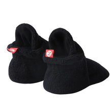 Load image into Gallery viewer, Black Fleece Gripper Bootie