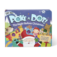 Load image into Gallery viewer, Poke-A-Dot: Night Before Christmas Board Book