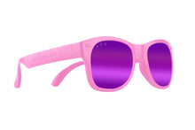 Load image into Gallery viewer, Popple Pink Mirrored Purple Junior Shades