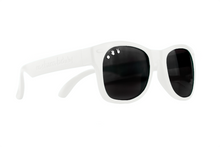 Load image into Gallery viewer, White Mirrored Green Sunglasses
