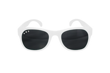 Load image into Gallery viewer, White Mirrored Green Sunglasses