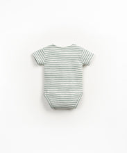 Load image into Gallery viewer, Sage Stripe Bodysuit
